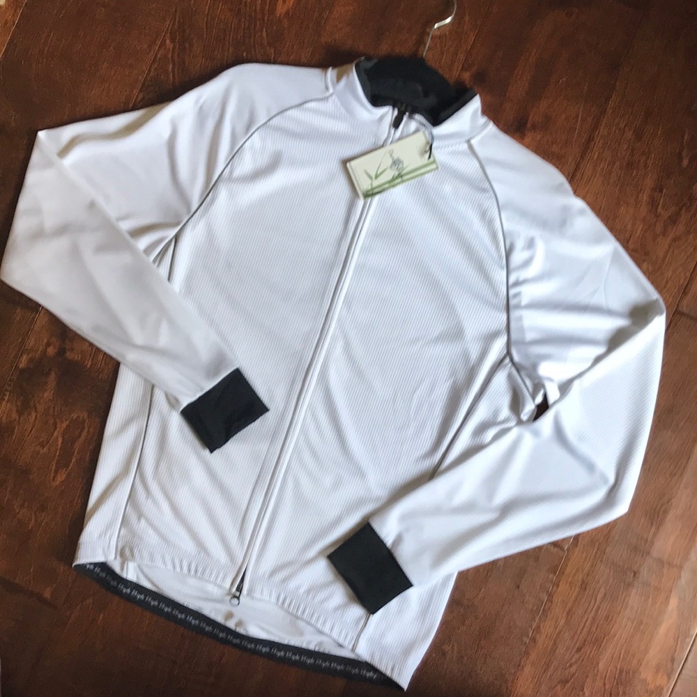 NWT Danny Shane bike wear long sleeve bamboo jacket